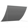 Markiza jasnoszary 300 x 150 cm 180 g / m² Poliester z powłoką PU