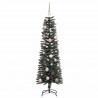 Sztuczna choinka z podstawą Zielony 150 cm PVC, plastik i stal