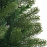 Sztuczna choinka z 150 diodami LED Zielony 120 cm PE i PVC