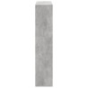 Regał, szarość betonu, 100x33x156,5 cm, materiał drewnopochodny