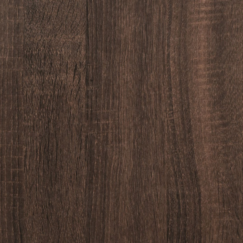 Półka ścienna, 100x20x30 cm, brązowy dąb