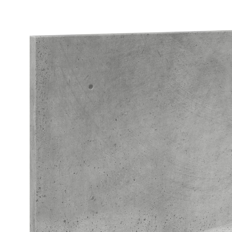 Półka ścienna, 70x16,5x30 cm, szarość betonu