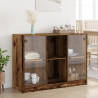 Szafka, stare drewno, 102x37x75,5 cm, materiał drewnopochodny