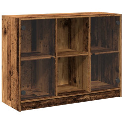 Szafka, stare drewno, 102x37x75,5 cm, materiał drewnopochodny
