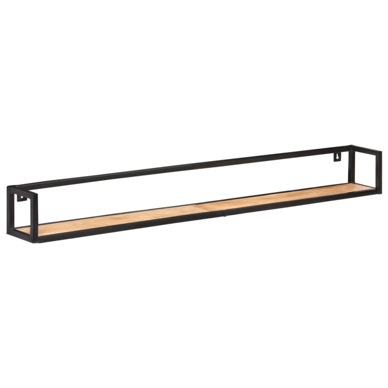 Półki ścienne, 2 szt., 160 cm, lite drewno akacjowe