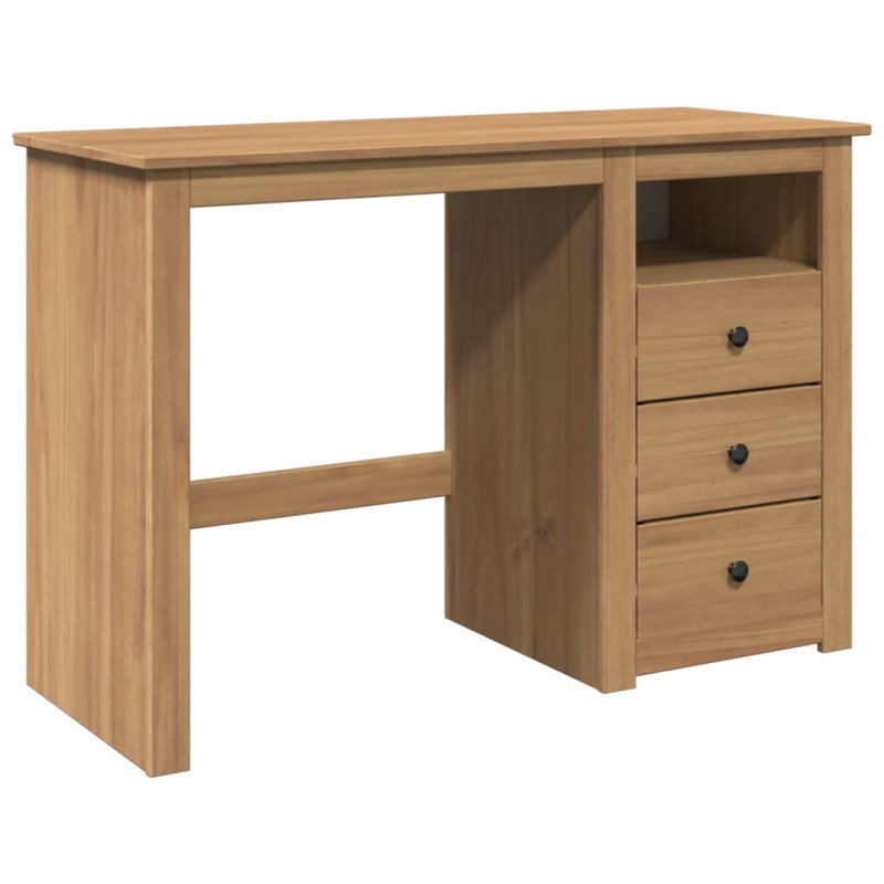 Biurko Panama, 112x45x75 cm, lite drewno sosnowe