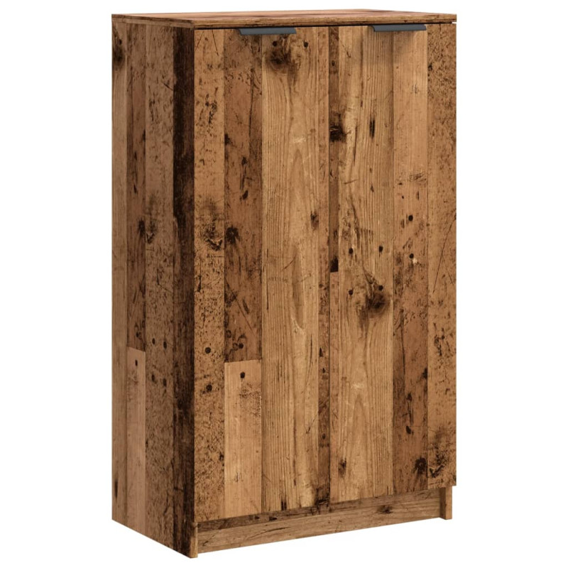 Szafka na buty, stare drewno, 59x35x100,5 cm