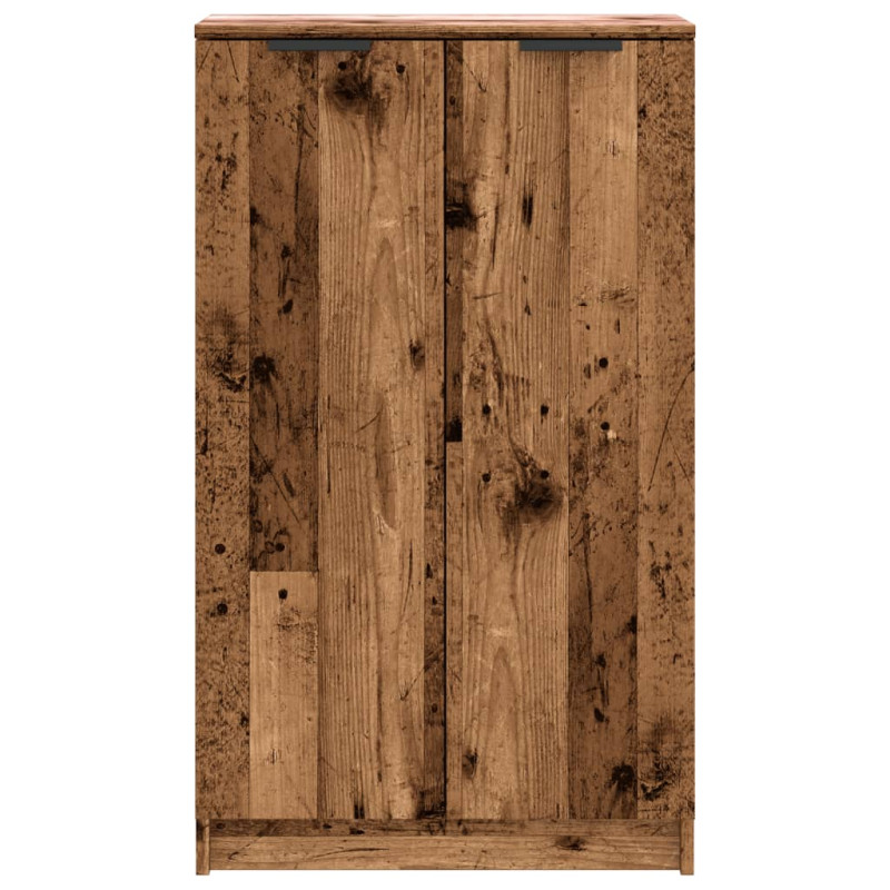 Szafka na buty, stare drewno, 59x35x100,5 cm