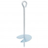Kotwa ziemna 2 pcs srebrny Ø10 x 30 cm Galwanizowany metal