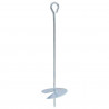 Kotwa ziemna 10 pcs srebrny Ø10 x 40 cm Galwanizowany metal