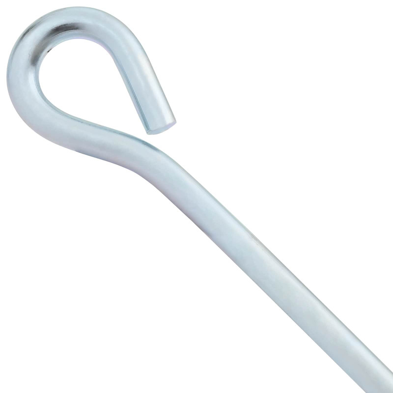 Kotwa ziemna 6 pcs srebrny Ø10 x 50 cm Galwanizowany metal