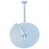 Kotwa ziemna 2 pcs srebrny Ø10 x 60 cm Galwanizowany metal