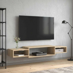 Szafka na telewizor montowana na ścianie Do montażu na ścianie