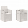 Krzesła do ogrodu 2 pcs Biały PP