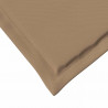 Poduszki na siedziska 4 pcs Ciemnoszary 47 x 36 x 2 cm