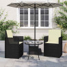 Poduszki na Siedzisko i Oparcie 2 pcs kremowy 47 x 45 x 2 cm