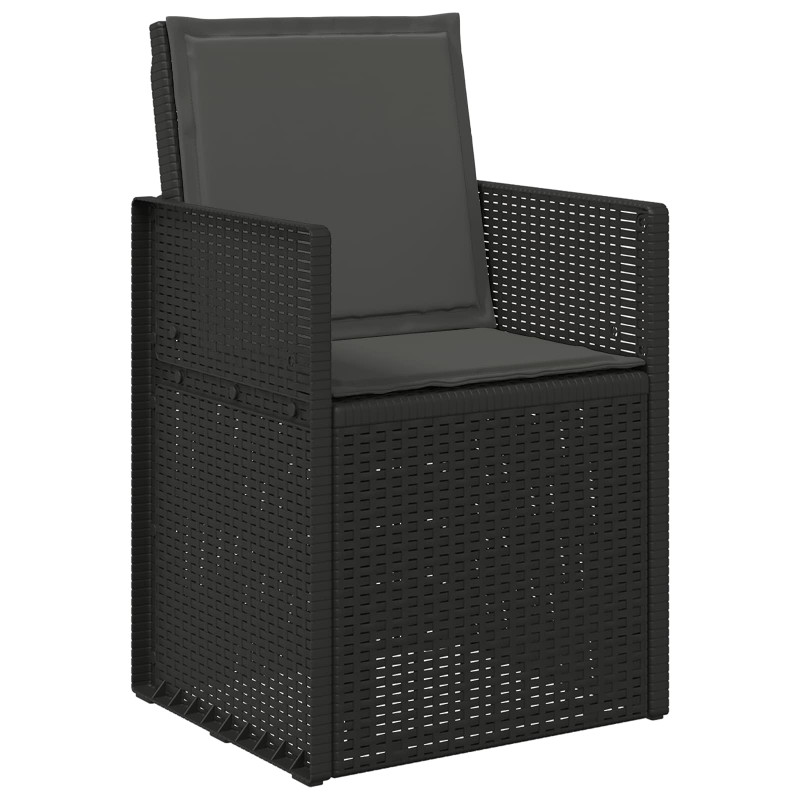 Poduszki na Siedzisko i Oparcie 2 pcs antracytowy