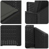 Krzesła do ogrodu 2 pcs antracytowy PP