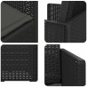 Krzesła do ogrodu 2 pcs antracytowy PP