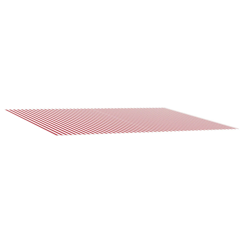 Materiał zapasowy do markizy Czerwony i Biały 300 x 250 cm