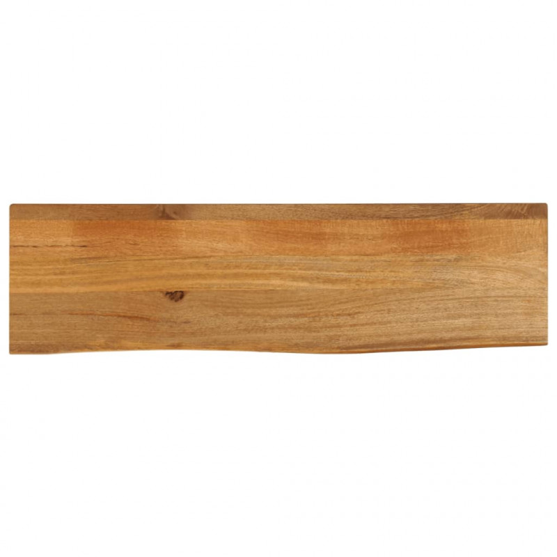 Blat stołu z naturalną krawędzią, 100x30x3,8 cm, drewno mango