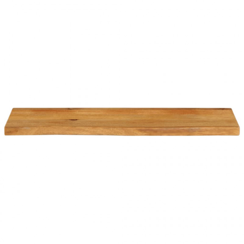 Blat stołu z naturalną krawędzią, 100x30x3,8 cm, drewno mango