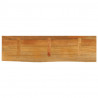 Blat stołu z naturalną krawędzią, 100x30x3,8 cm, drewno mango