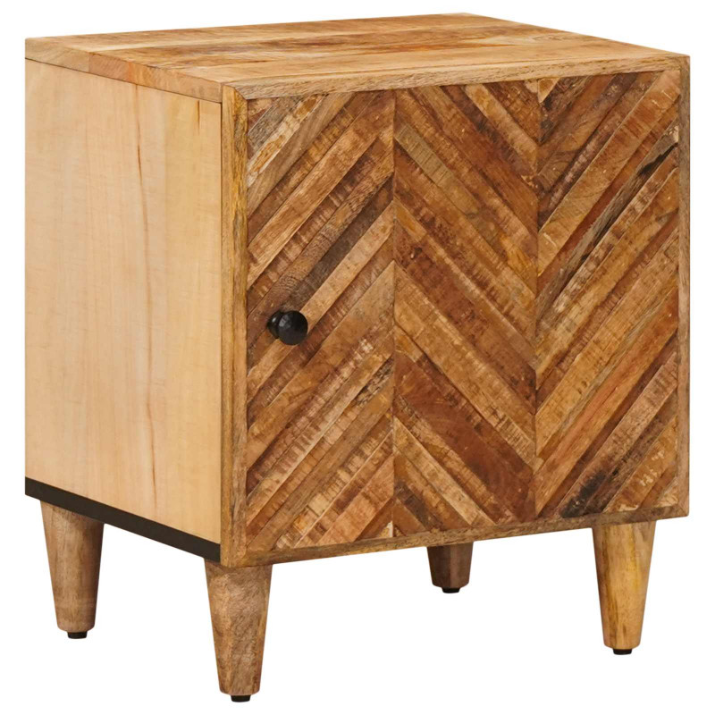 Stolik nocny Brązowy 40 x 33,5 x 46 cm Drewno z mango