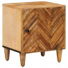 Stolik nocny Brązowy 40 x 33,5 x 46 cm Drewno z mango