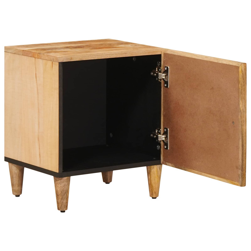 Stolik nocny Brązowy 40 x 33,5 x 46 cm Drewno z mango