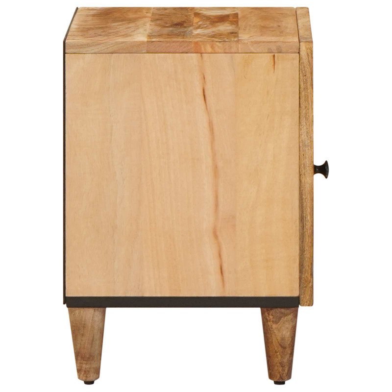 Stolik nocny Brązowy 40 x 33,5 x 46 cm Drewno z mango