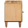 Stolik nocny Brązowy 40 x 33,5 x 46 cm Drewno z mango