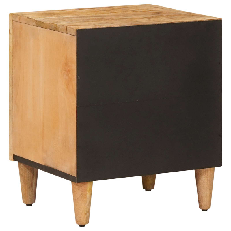 Stolik nocny Brązowy 40 x 33,5 x 46 cm Drewno z mango