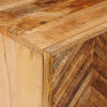 Stolik nocny 2 pcs Brązowy 40 x 33,5 x 46 cm Drewno z mango