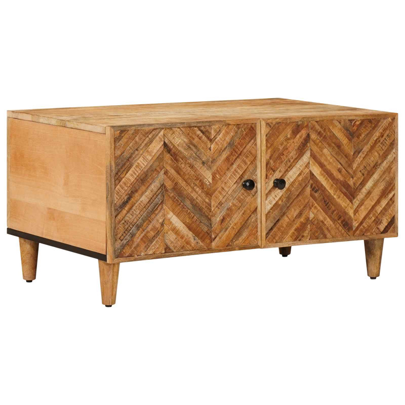 Stolik kawowy Brązowy 80 x 50 x 40 cm Drewno z mango