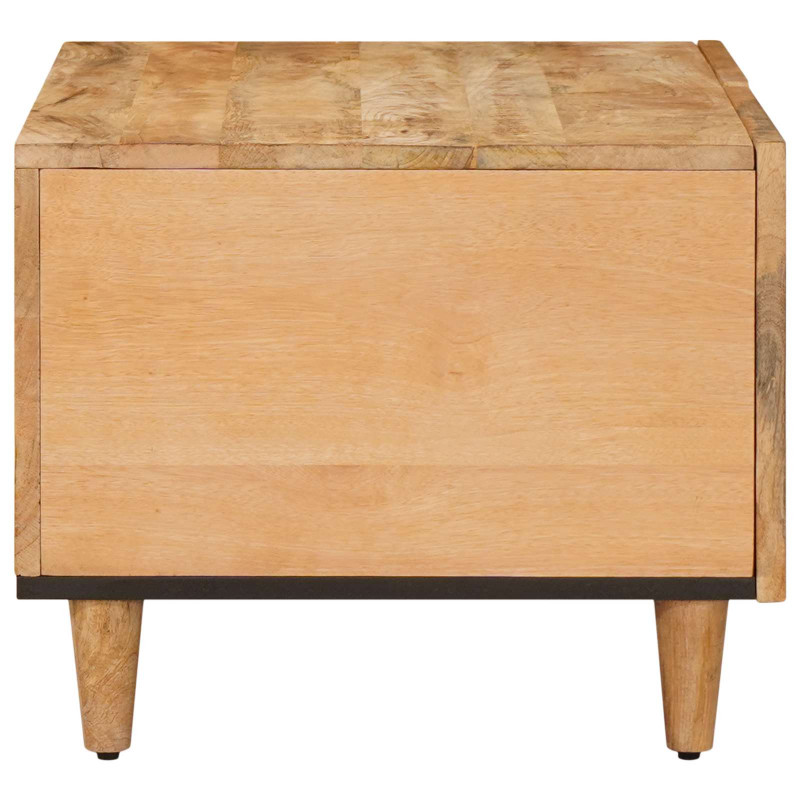Stolik kawowy Brązowy 80 x 50 x 40 cm Drewno z mango