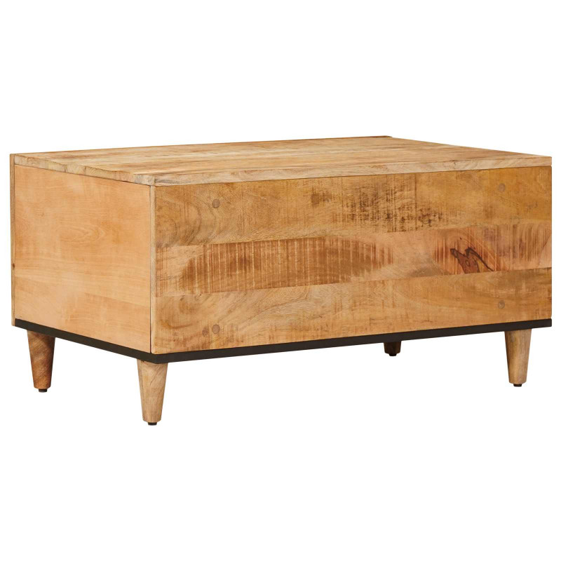 Stolik kawowy Brązowy 80 x 50 x 40 cm Drewno z mango