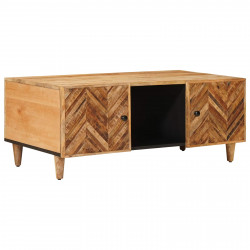 Stolik kawowy Brązowy 100 x 54 x 40 cm Drewno z mango