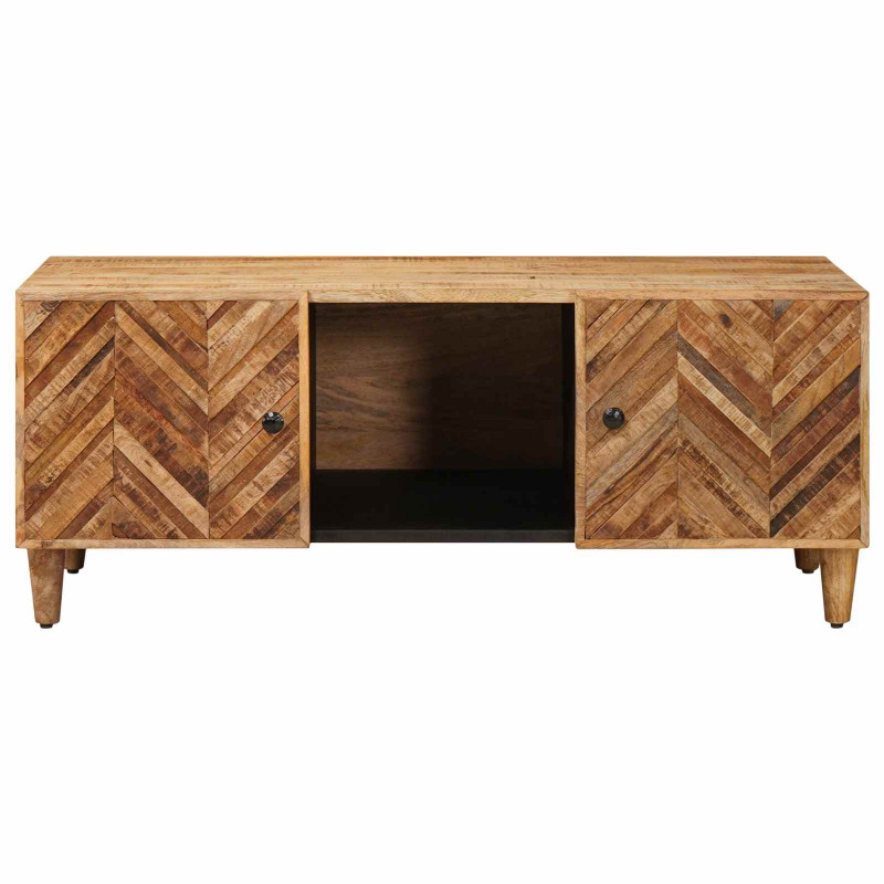 Stolik kawowy Brązowy 100 x 54 x 40 cm Drewno z mango