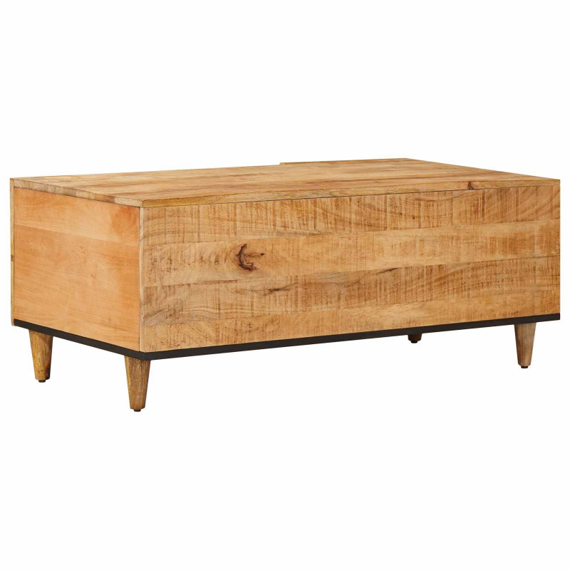 Stolik kawowy Brązowy 100 x 54 x 40 cm Drewno z mango