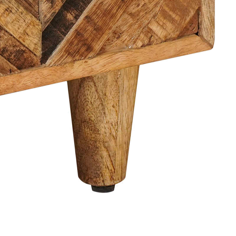 Stolik kawowy Brązowy 100 x 54 x 40 cm Drewno z mango