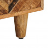 Stolik kawowy Brązowy 100 x 54 x 40 cm Drewno z mango