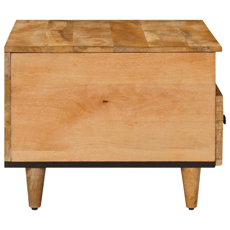 Stolik kawowy z szufladą Brązowy 80 x 54 x 40 cm Drewno z mango