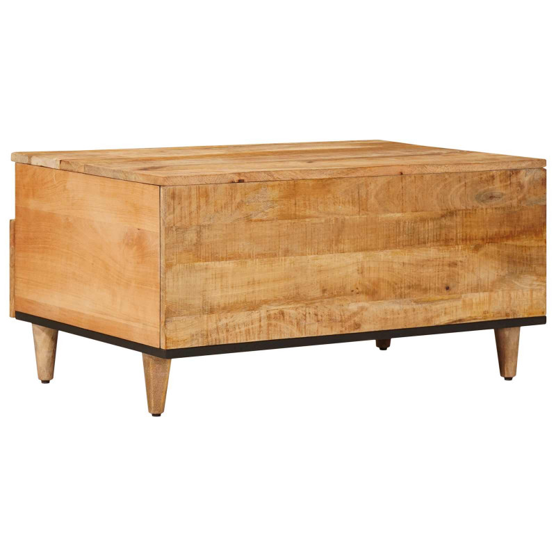 Stolik kawowy z szufladą Brązowy 80 x 54 x 40 cm Drewno z mango