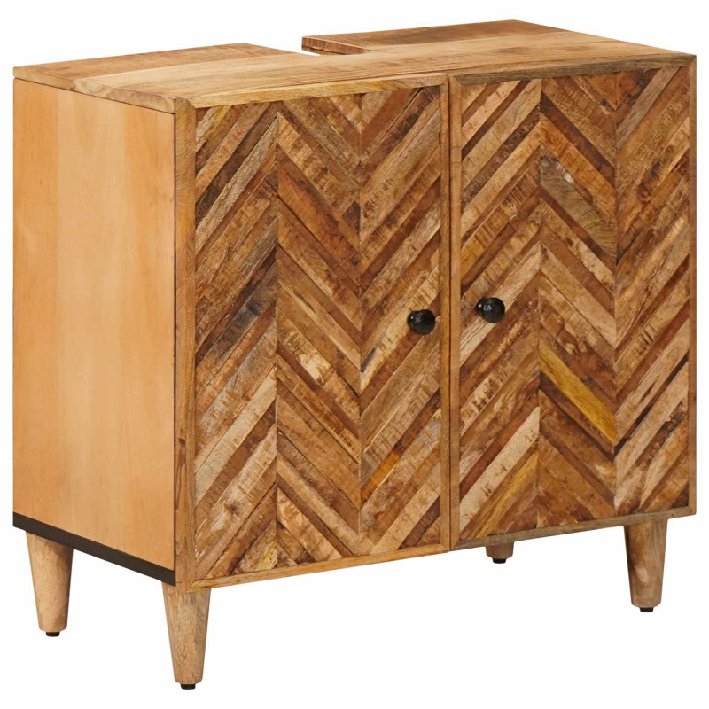 Szafka umywalkowa Brązowy 62 x 33 x 58 cm Drewno z mango