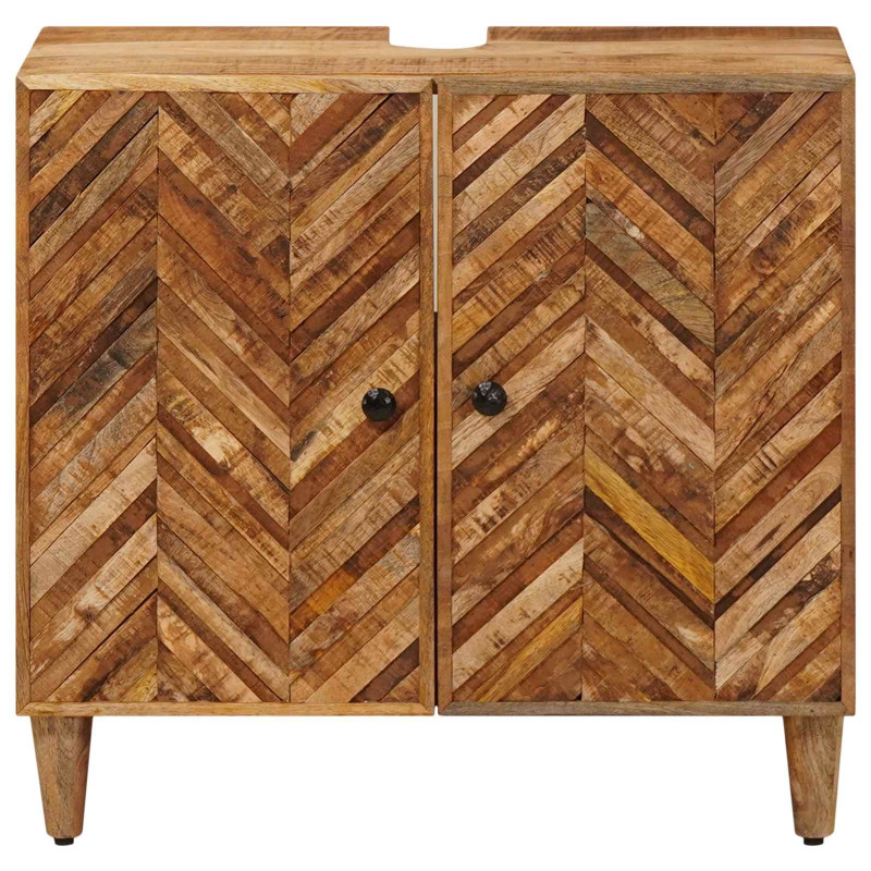 Szafka umywalkowa Brązowy 62 x 33 x 58 cm Drewno z mango