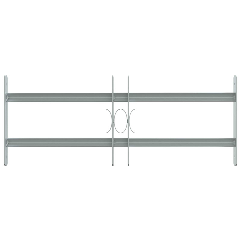 Krata bezpieczeństwa do okien z 2 poprzeczkami 3 pcs 430-740 mm