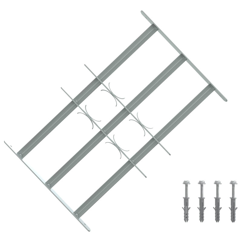 Krata zabezpieczająca do okien z 3 poprzeczkami 3 pcs