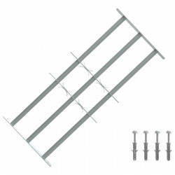 Krata zabezpieczająca do okien z 3 poprzeczkami 3 pcs