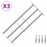 Krata zabezpieczająca do okien z 3 poprzeczkami 3 pcs